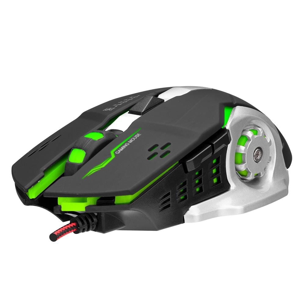 Hytech HY-X9 3600DPI 6 Button RGB Legend Siyah Gaming Oyuncu Mouse (1,5m Örgülü Kablo)