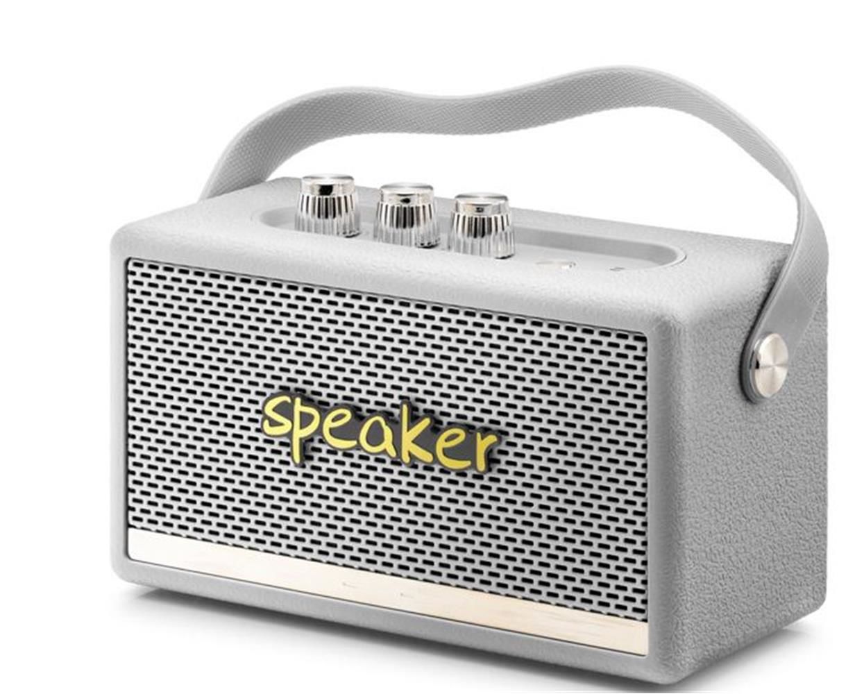 Hadron KILBURN3 Beyaz Bluetooth Nostalji Speaker 168x103x72MM