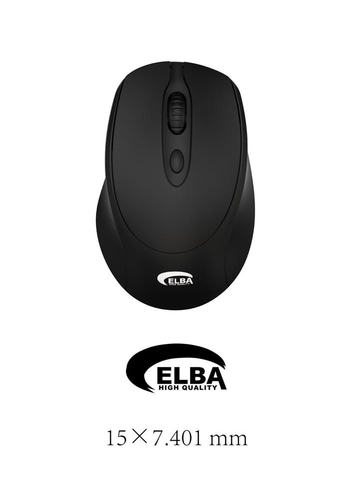 Elba B535 Siyah 2.4GHz 4D Kablosuz Mouse