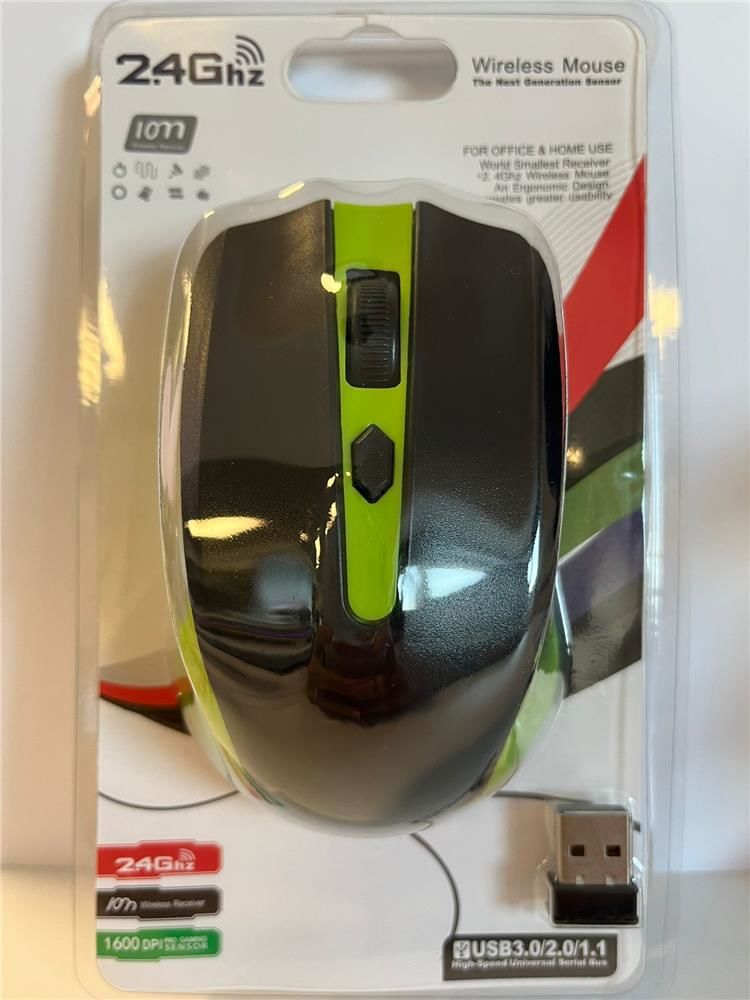 Elba G-211 Yeşil 2.4GHz Kablosuz Mouse