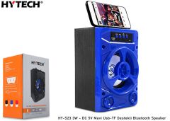 Hytech HY-S23 Mavi 3W DC 5V USB+TF Kart Destekli Bluetooth Speaker
