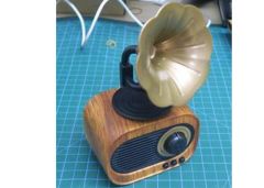 Mikado MN-S19 Ahşap USB+Aux+TF Kart+Bluetooth Destekli Speaker