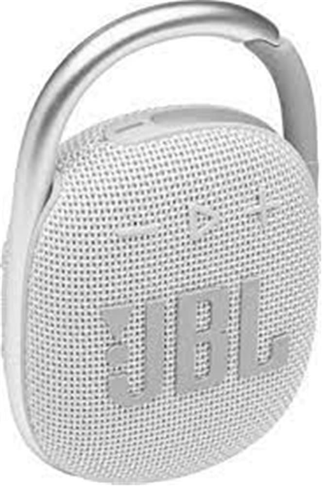 JBL CLIP4 Bluetooth Beyaz Taşınabilir Hoparlör IP67