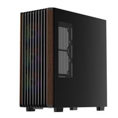 1ST PLAYER WD5 SİYAH 750W 80+ SILVER ATX 3.1 ARGB 4X12CM FAN TEMPERLİ CAM USB 3.0 ATX KASA