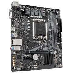 GIGABYTE H610M‑H‑V3 DDR4 3200 MHz Dual‑Channel 64 GB 2×DIMM 1×VGA (D‑Sub) 1×HDMI (4K@60Hz, HDMI 2.1 / HDCP 2.3) 1×M.2 PCIe 3.0 ×4 4×SATA III Realtek GbE LAN USB 3.2 Gen 1 Anakart (12., 13. ve 14. Nesil Intel İşlemci Uyumlu)