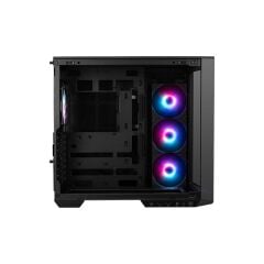 MSI MAG PANO 100R PZ TEMPERLİ CAM 3X120MM 1X120MM ARGB FAN MATX PANORAMİK GAMING BİLGİSAYAR KASA SİYAH