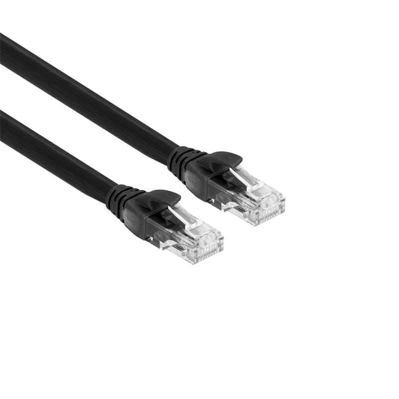 S‑LINK SL‑CAT603BK 3 m Siyah UTP Cat6 Patch Kablo – 23 AWG Tam Bakır, 250 MHz, RJ45 Konnektörlü