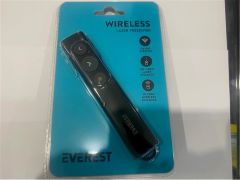 Everest TBA-11 2.4GHz Kablosuz Type-C Profesyonel Sunum Cihazı (100-200m Lazer, 50-100m Wireless)