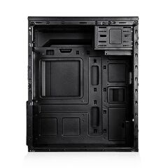 VENTO VS114F PEAK 400W 1X80MM FAN USB 3.0 ATX Tower Siyah Piano‑Black Ön Panel Midi‑Tower Kasa