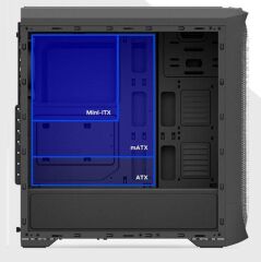 Zalman N5MF 600W 4x120mm RGB Fan USB 3.0 ATX Siyah Kasa