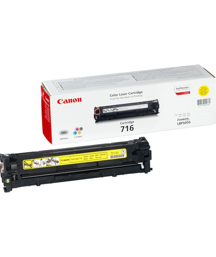 Canon CRG-716Y Yellow Sarı 1.500 Sayfa Toner LBP5050-5050n MF8030Cn