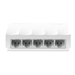 TP-LINK LS1005 5×10/100 Mbps RJ45 Fanless Yönetimsiz Masaüstü Switch – Plastik Kasa