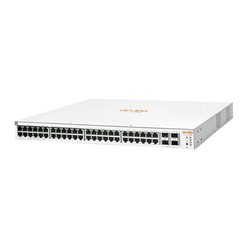 HPE Aruba Instant On 1930 JL686B 48×10/100/1000 Mbps PoE+ + 4×1/10 GbE SFP+ Uplink L2+ Yönetilebilir Rackmount Switch 370 W PoE