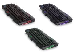 Everest KM-810 Siyah Q USB Kablolu Multimedya Gaming Klavye + Mouse Set (3 Farklı Aydınlatmalı)