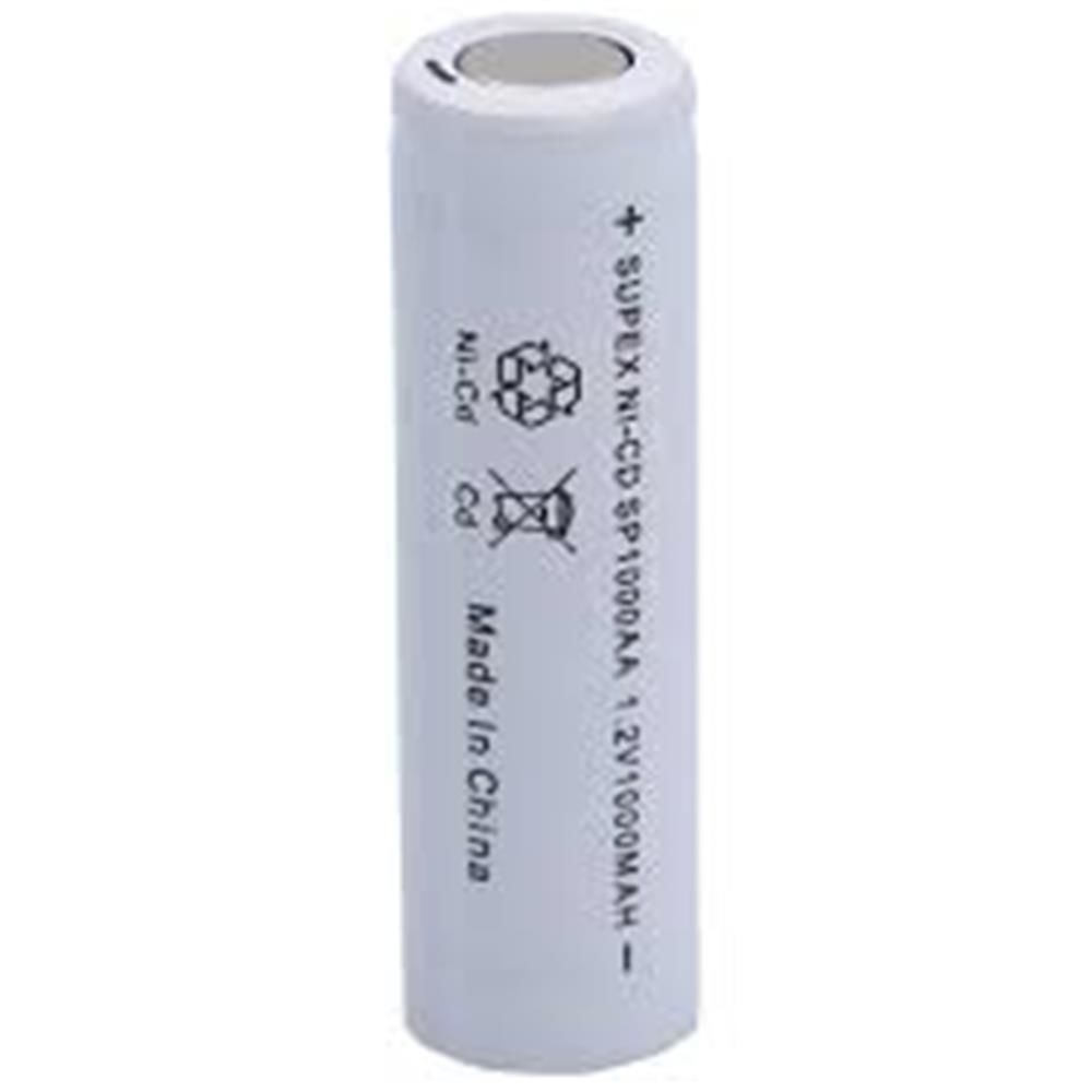 Supex Sp1000 1000 Mah 1.2V R6 NI-CD Düz Kafa Pil