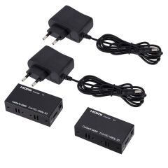 SENSEI 60 Metre 1080P HD-60 HDTV Extender Expansion CAT5/CAT6 HDMI