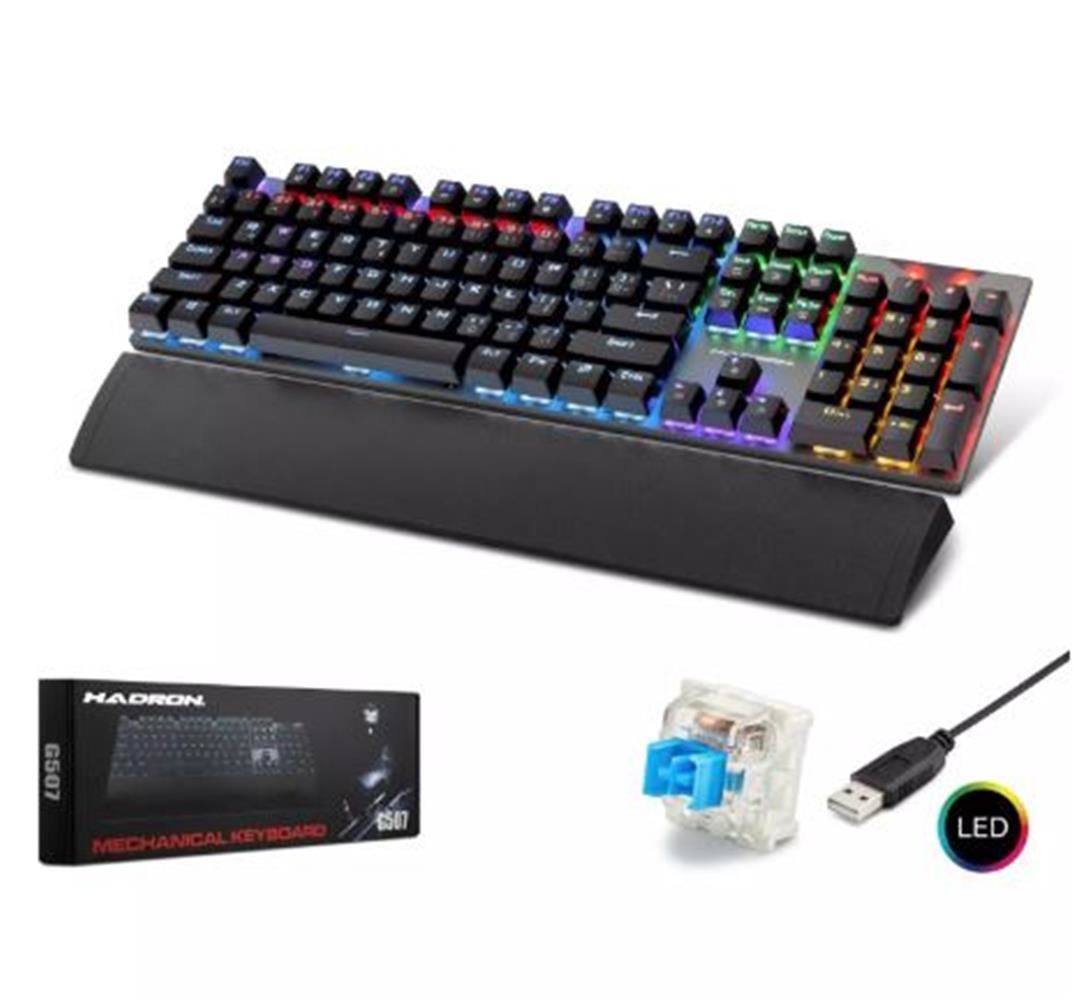 Hadron G507 Kablolu Mekanik RGB Oyun Klavyesi