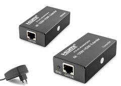 Hadron HDX1367 100 Metre 4K Ultra HD HDMI Extender (Tek CAT5e/6 Kablo Üzerinden Mesafe Uzatıcı)