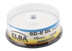 Elba Blu-Ray BD-R 6X 50GB 15’li Cake Box Printable