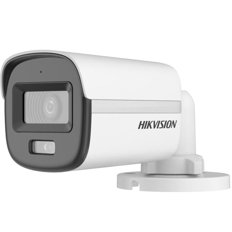 Hikvision DS-2CE10DF0T-LPFS 2MP ColorVu Dahili Mikrofonlu Hibrit Işık Bullet Kamera