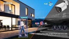 Dahua IPC-HFW1249S-S-IL 2MP Full-color Akıllı İkili Aydınlatma Sabit Odaklı Bullet IP Kamera