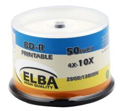 Elba Blu-Ray BD-R 10X 25GB 50’li Cake Box Printable