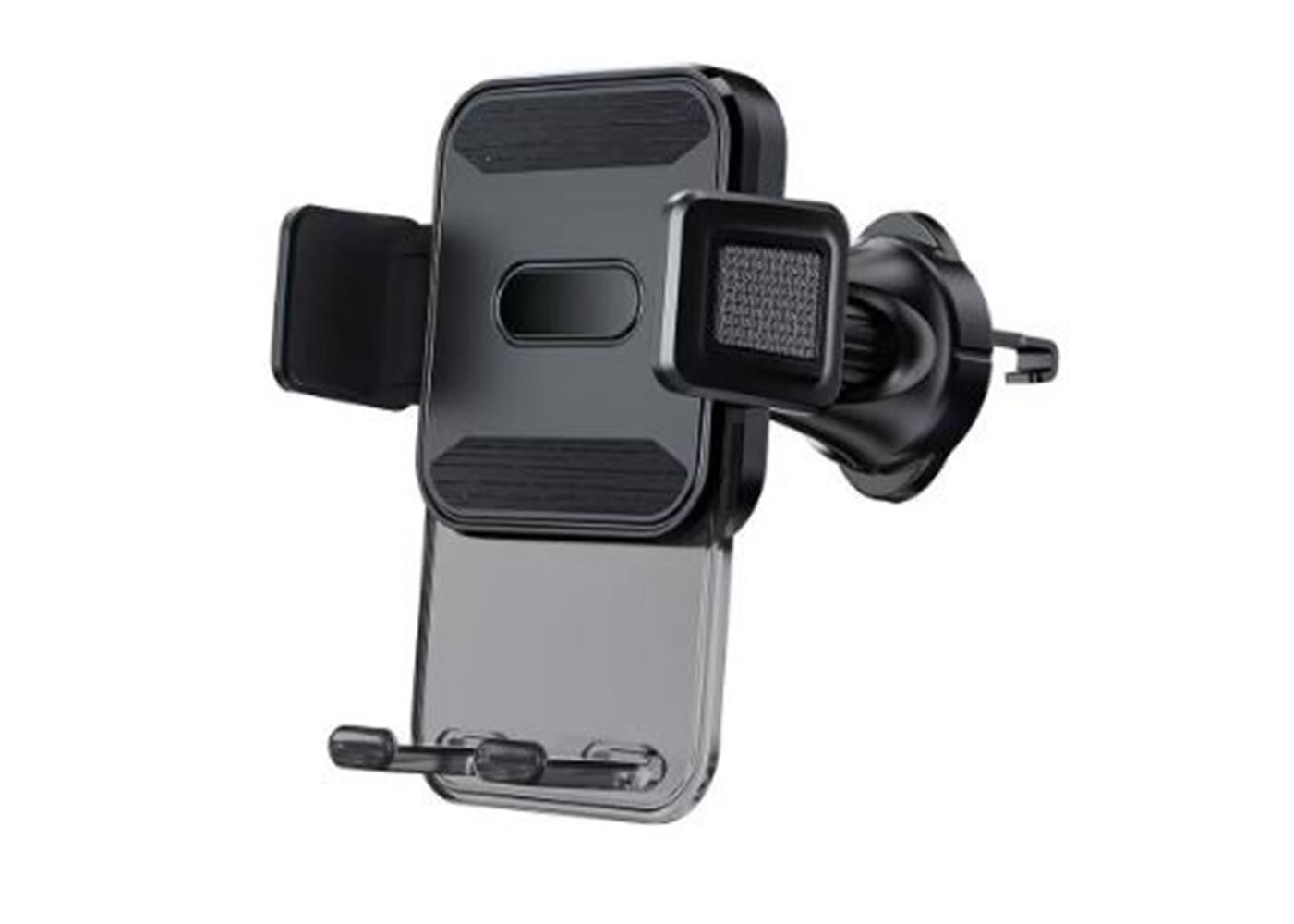 CF52 (MKC-L02) Havalandırma Izgarası Uyumlu Yerçekimi Mekanizmalı (Gravity) Siyah Araç Telefon Tutucu