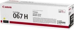 Canon CRG-067H Y Yüksek Kapasiteli Sarı Toner 2.350 Sayfa MF65X