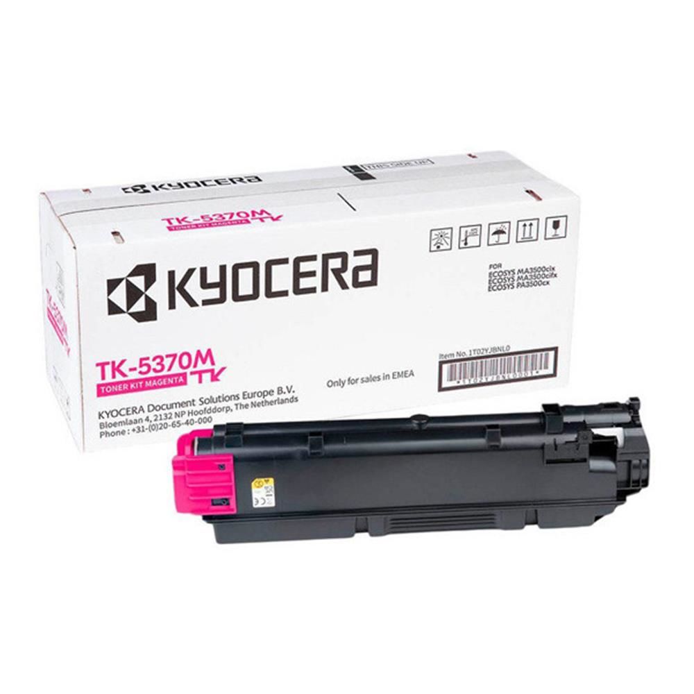 Kyocera TK-5370M Macenta (Magenta) Orijinal Toner Kartuşu - 5.000 Sayfa (Ecosys MA3500cix / MA3500cifx / PA3500cx Uyumlu)