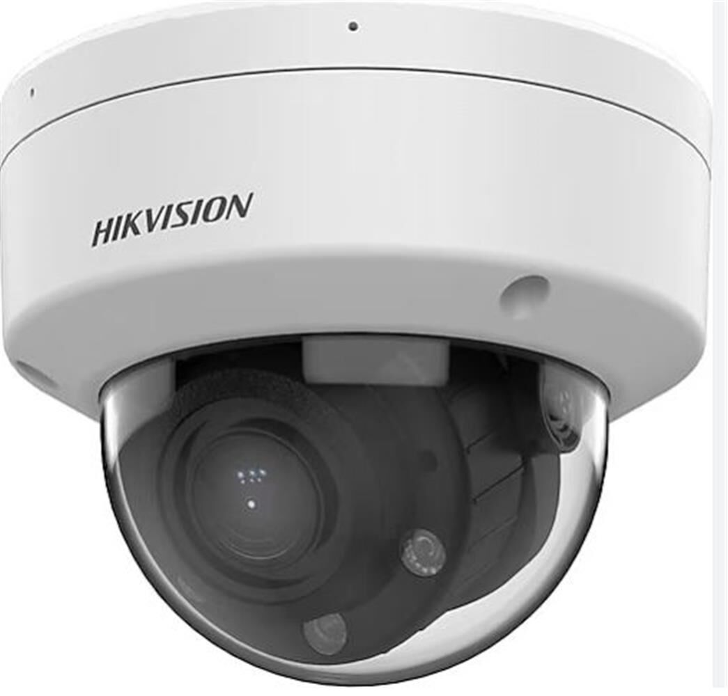 Hikvision DS-2CD1743G2-IZU 4MP 2.8-12mm Motorize Varifokal Lensli Sesli Akıllı Hibrit Işık IP Dome Kamera