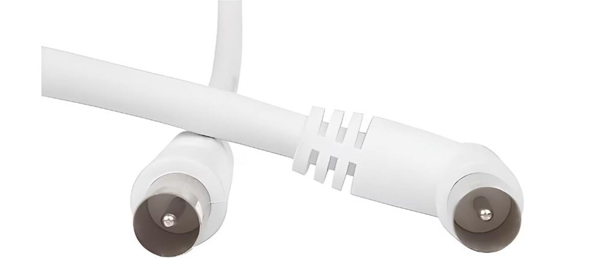 Vcom CV601R 10 Metre Analog Beyaz TV Kablosu