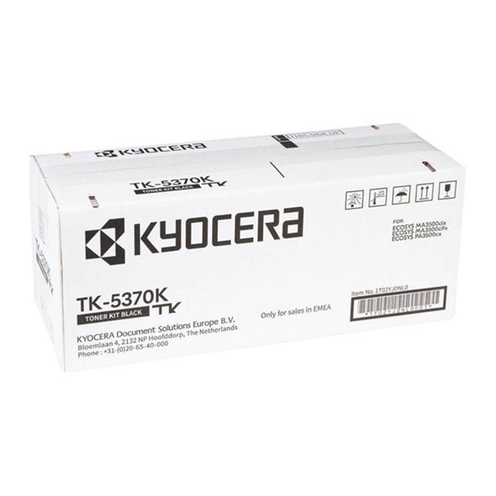 Kyocera TK-5370K Siyah (Black) Orijinal Toner Kartuşu - 7.000 Sayfa (ECOSYS MA3500cix / MA3500cifx / PA3500cx)