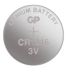 GP CR1216 3V Lityum Düğme Pil (Coin Cell) 5'li Paket