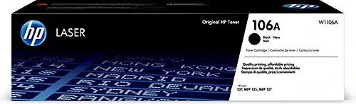 Hp W1106A Toner Kartuş Siyah (106A)