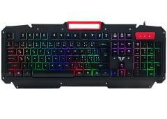 Everest KB-R800 METAFOR USB Gökkuşağı Aydınlatmalı Q Metal Yüzey Gaming Klavye