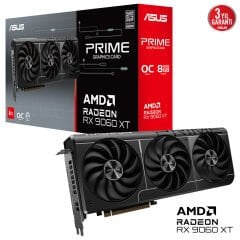 Asus Prime Radeon RX 9060 XT OC Edition 8GB GDDR7 128 Bit DLSS 4/FSR 4 PCIe 5.0 Ekran Kartı