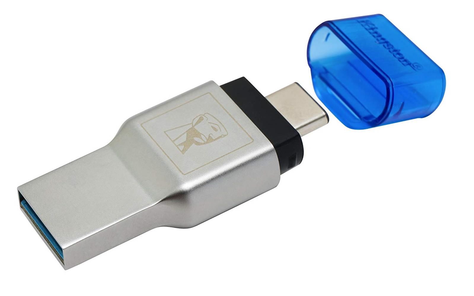 Kingston FCR-ML3C MobileLite DUO 3C USB-A + USB-C microSDHC / SDXC Kart Okuyucu