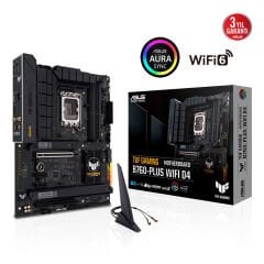 ASUS TUF GAMING B760-PLUS WIFI D4 Intel B760 LGA1700 DDR4 5333MT/s (OC) ATX Anakart