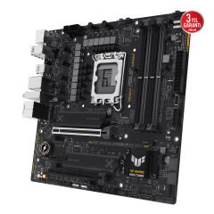 ASUS TUF GAMING B760M-PLUS WIFI Intel B760 LGA1700 DDR5 7200MT/s (OC) mATX Anakart