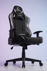 RAMPAGE KL-R83 CARBON TERLETMEZ KUMAŞ SİYAH/GRİ OYUNCU KOLTUĞU