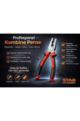 Knitex KTX-745 Pense 160mm 6'' Karbon Çelik-Krom