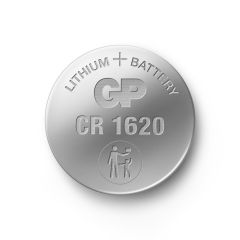 GP Batteries CR1620 3V Lityum Düğme Pil 5'li Kart Paket (CR1620-C5)