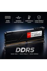 BORY 32GB DDR5 5600MHz CL40 1.1v Soğutuculu Kutulu PC Ram