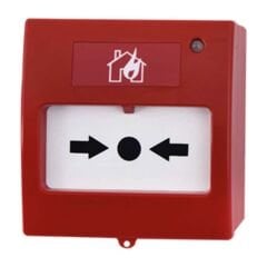 TEKNİM TFB-3168 KONVANSİYONEL TEKRAR KURULABİLİR YANGIN ALARM BUTONU, LED GÖSTER