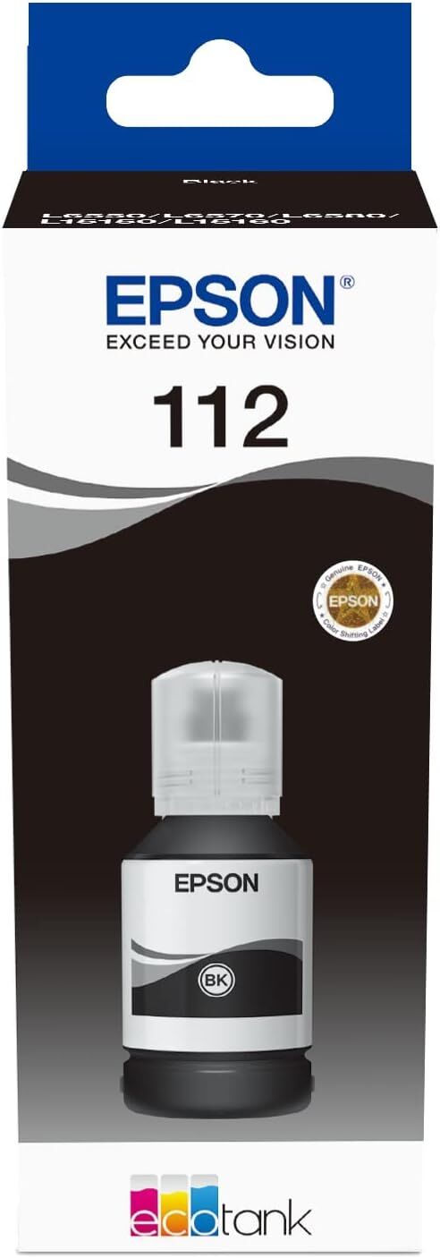 Epson C13T06C14A Ink bottle 112 Black EcoTank