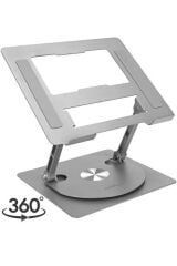 Addison AD-RC30 360 Derece Dönebilen Ayarlanabilir Metal Laptop Stand
