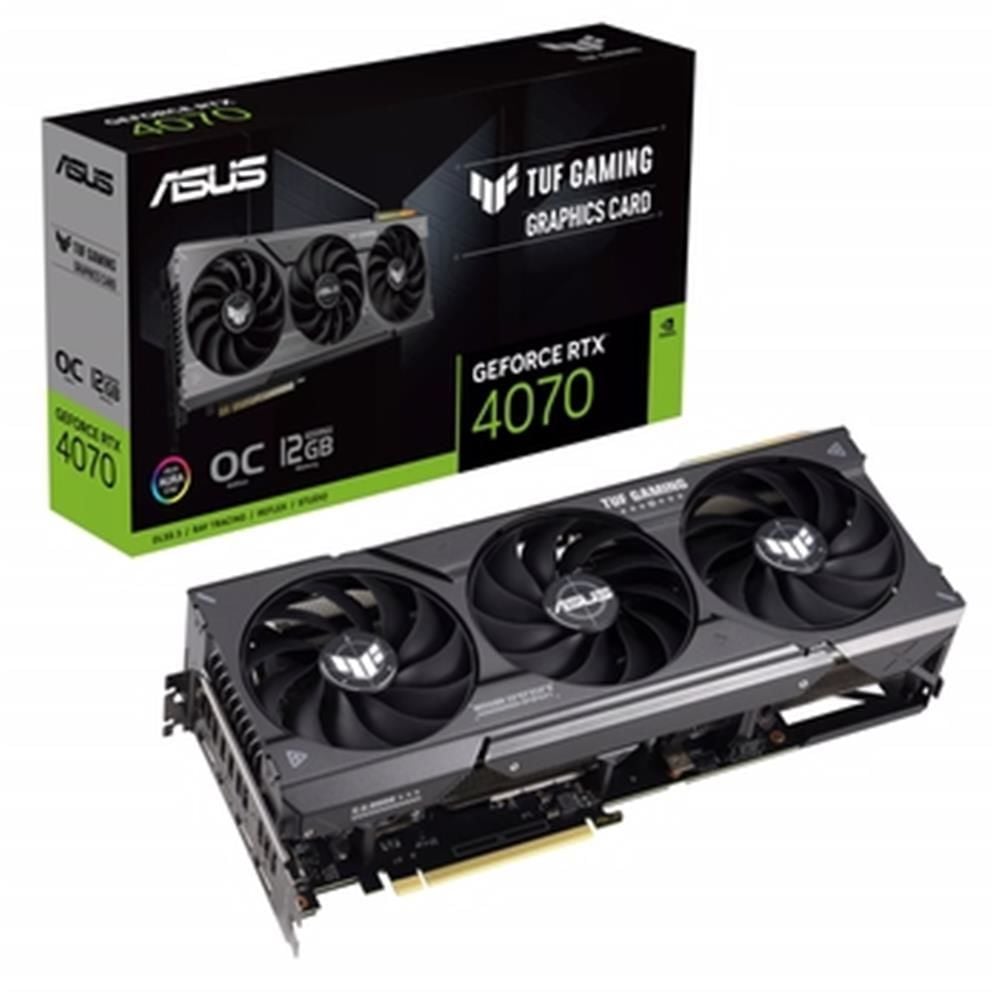 Asus TUF Gaming GeForce RTX4070 OC Edition 12GB GDDR6X 192Bit Ekran Kartı