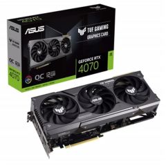 Asus TUF Gaming GeForce RTX4070 OC Edition 12GB GDDR6X 192Bit Ekran Kartı