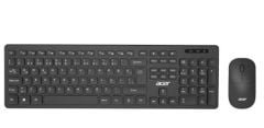 Acer OAK-920 Siyah Kablosuz Sessiz Tuşlu  2.4 Ghz Klavye Moue Set ( Mouse 1200DpAcer OAK-920 Siyah Kablosuz Sessiz Tuşlu 2.4GHz Klavye + Mouse Setı) Caps Lock