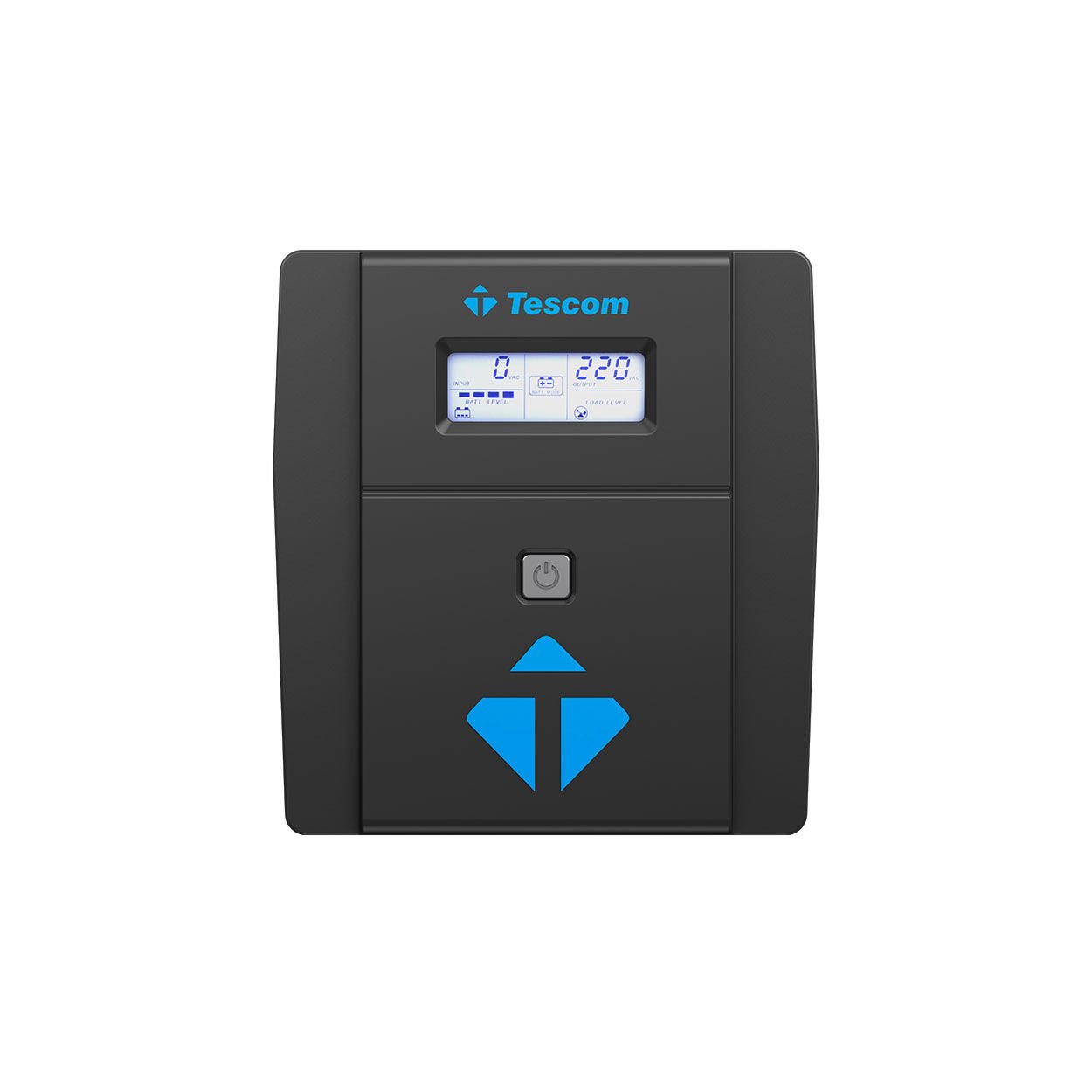 Tescom Leo 1000VA Line Interactive UPS (2x 7Ah Akü, LCD Panel)